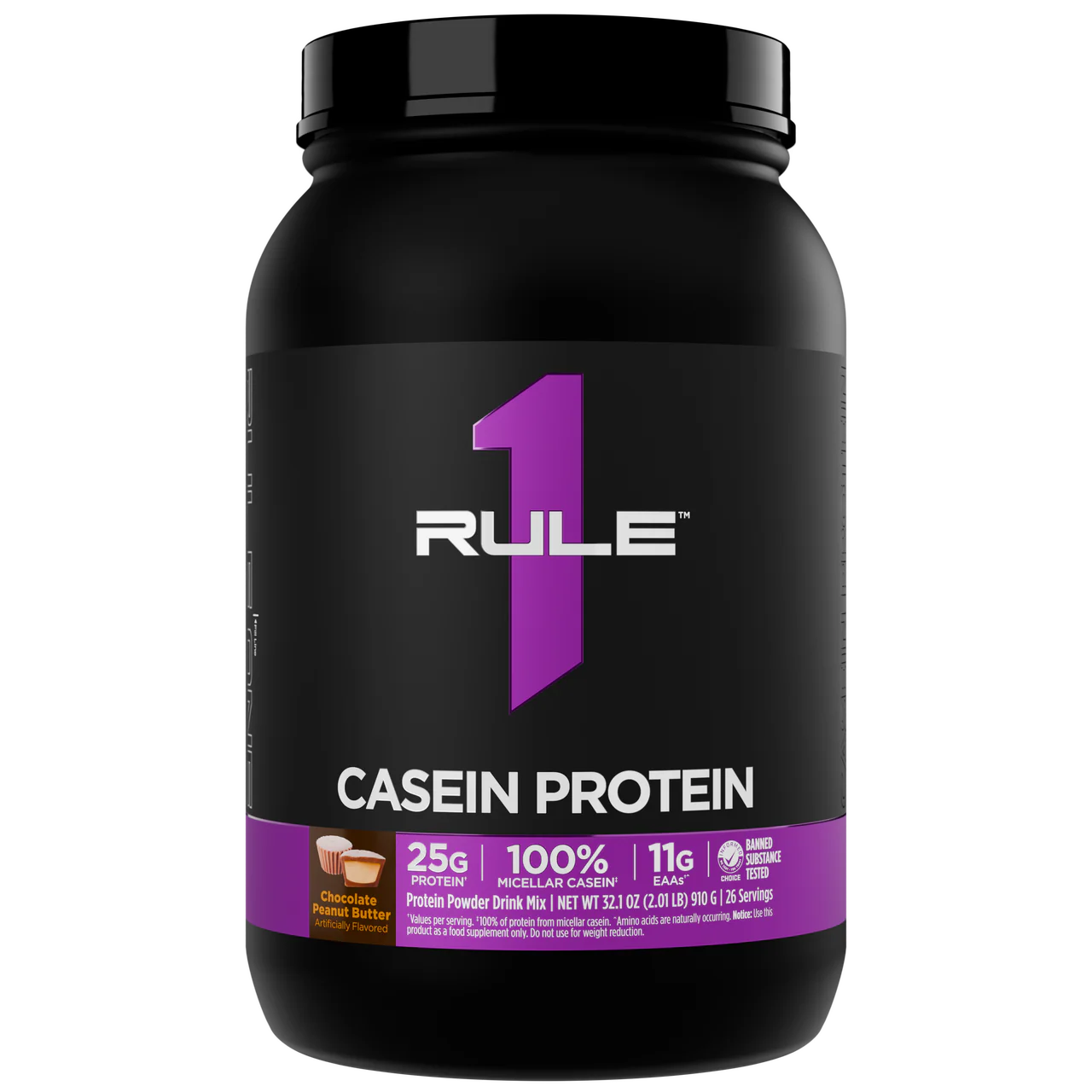 Rule 1 Casein 2Lb (Chocolate Peanut Butter)