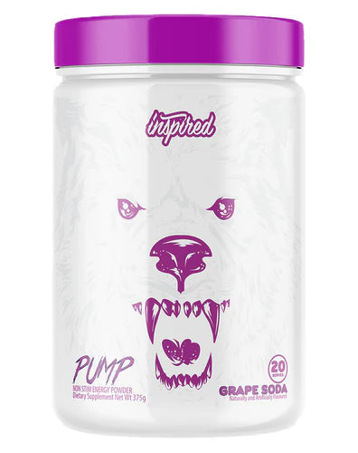 Inspired PUMP stim free pre-workout 20s (GRAPE)