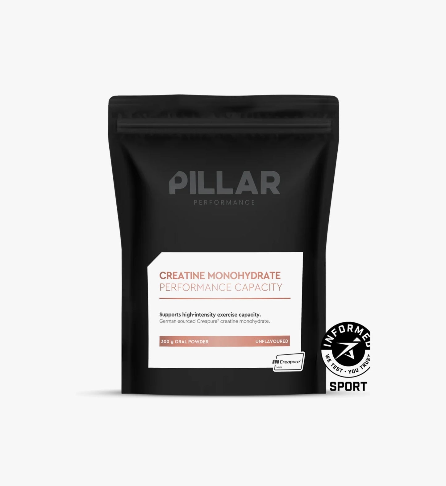 Pillar Creatine MONOHYDRATE 300g (unflavoured)