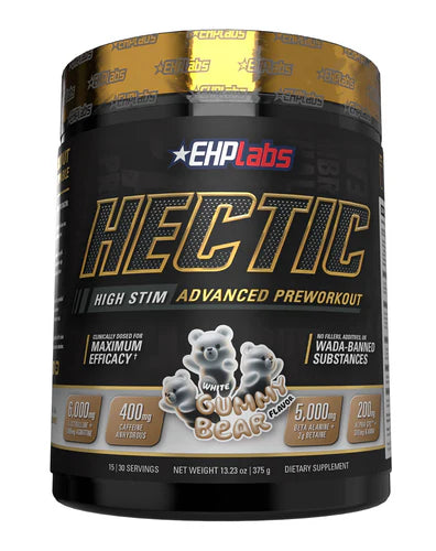 HECTIC PRE-WORKOUT (Gummy Bears) 30 servings