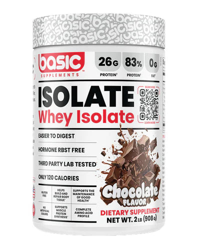 Basic Whey Isolate 2Lb (Chocolate)