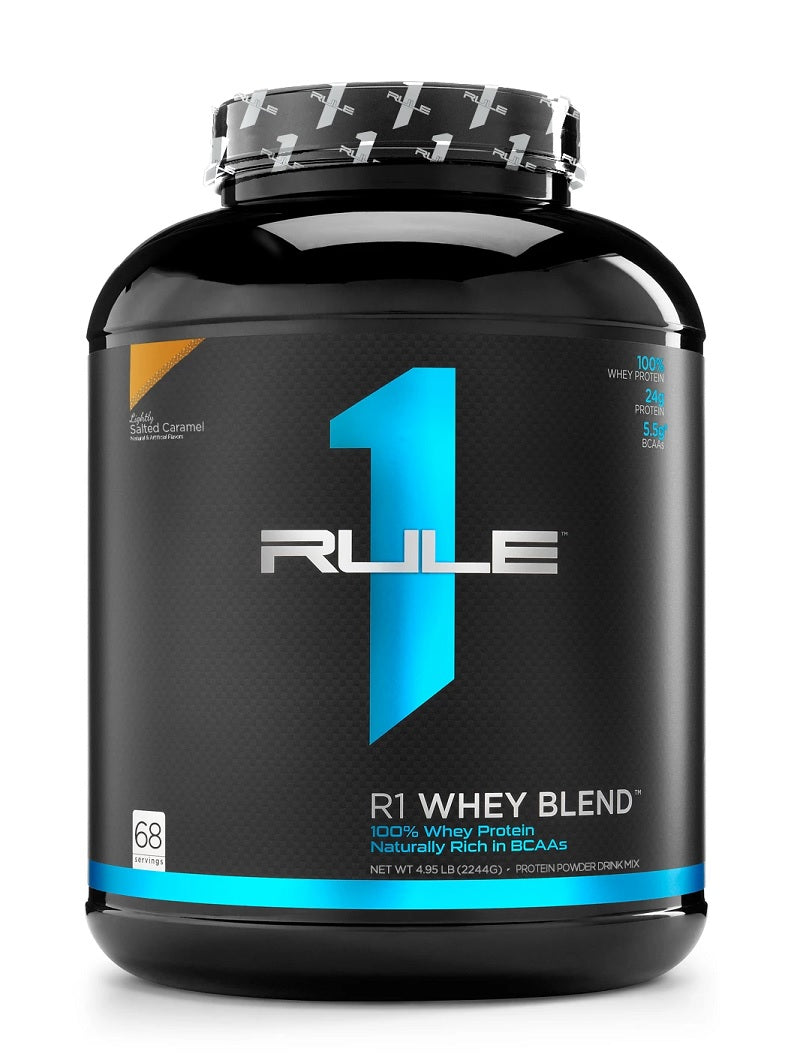 Rule1 whey blend 5Lb (Salted Caramel)