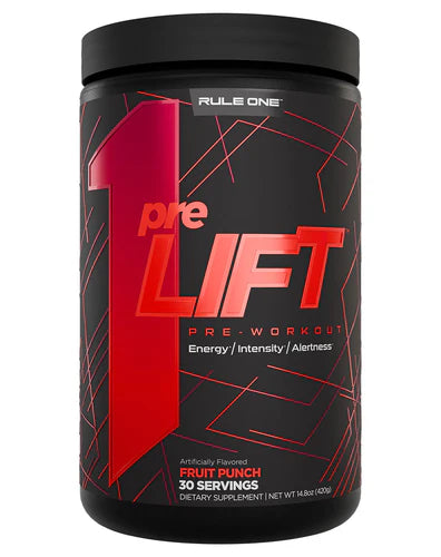 Rule 1 Pre-LIFT Pre-Workout (Fruit Punch)