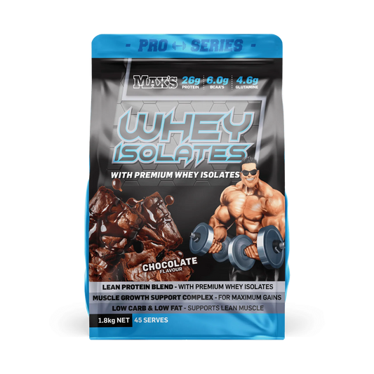MAX’S WHEY ISOLATES 1.8Kg (Chocolate)