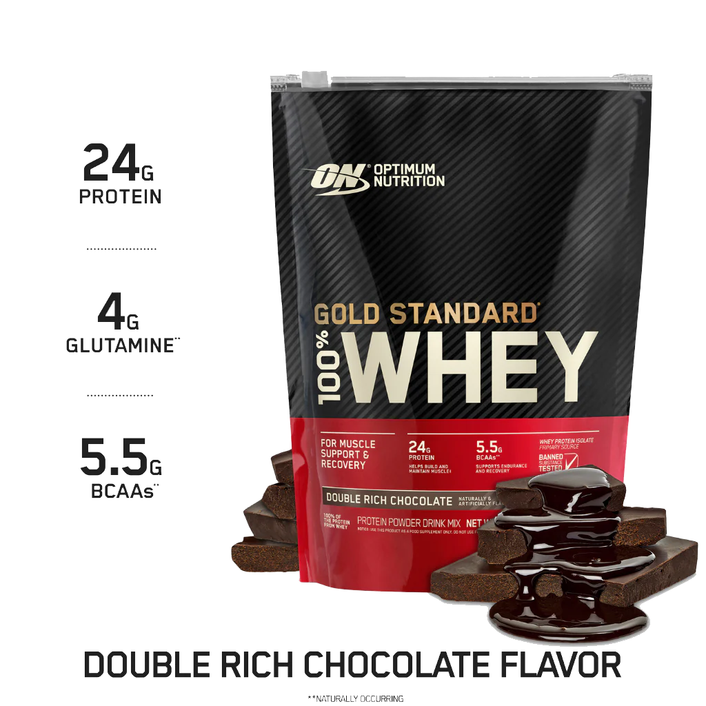 ON WHEY GOLD 1LB (Double Rich Chocolate)
