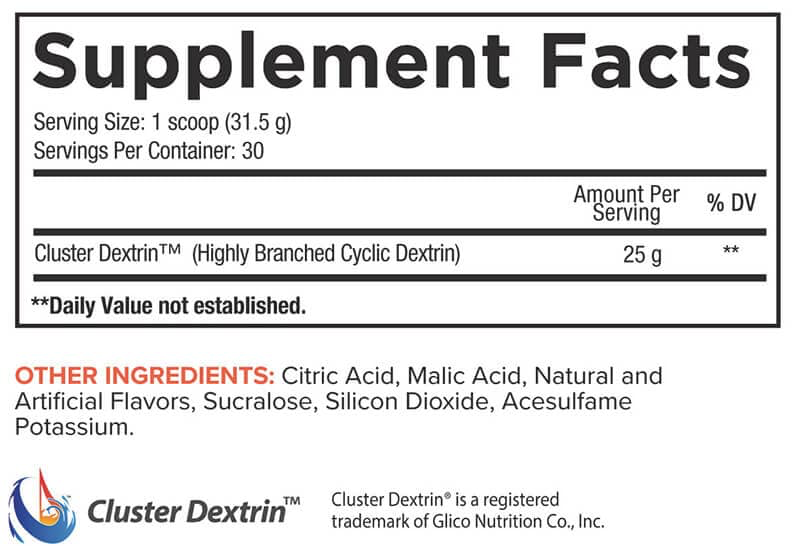 CORE PURE CLUSTER DEXTRIN CARBS