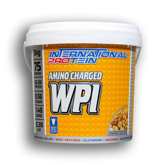 International Protein WPI 3kg (Caramel Popcorn)