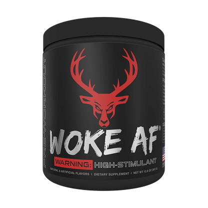 WOKE AF High Stimulant Pre-Workout (Blood Razz)