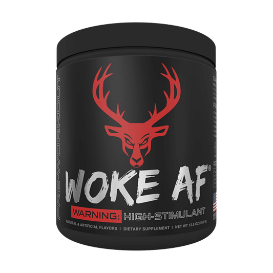 WOKE AF High Stimulant Pre-Workout (Blood Razz)