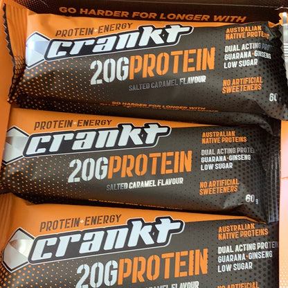 Crank t protein bar (SALTED CARAMEL FLAVOUR)