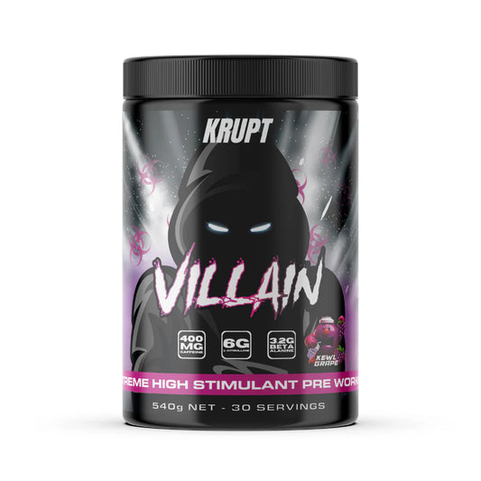 Villain Pre-Workout (Kewl Grape 30s)