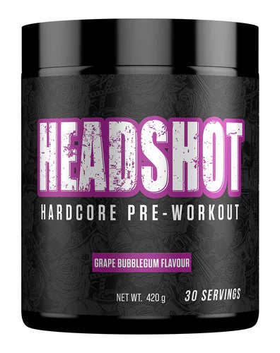 HEADSHOT PRE-WORKOUT 30s (Grape Bubblegum FLavour)