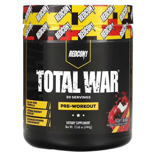 Total war (pre-workout 30 servings) Tiger’s Blood