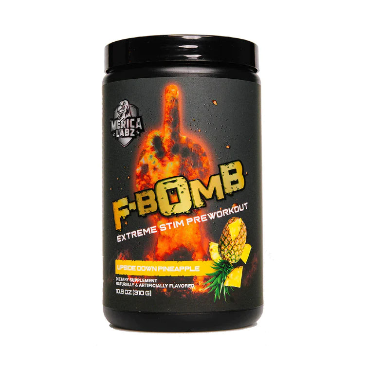 Merica Labz F-Bomb (pre-workout 20 servings) Sour Gummy Snakes