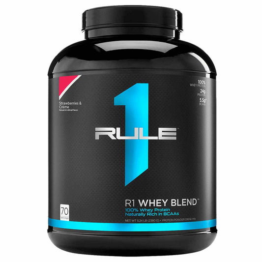 Rule1 whey blend 5Lb (Strawberries & Cream)