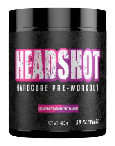 HEADSHOT PRE-WORKOUT 30s (Strawberry Passiofruit FLavour)