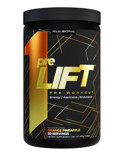 Rule 1 Pre-LIFT Pre-workout (Orange Pineapple)