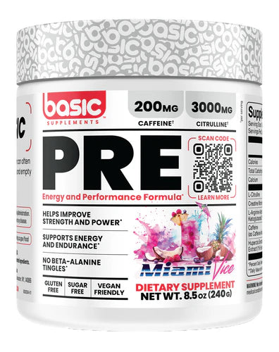 Basic Pre-workout 30s (Miami)