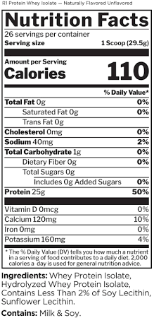 Rule1 Isolate 1.7 lb (Unflavoured)