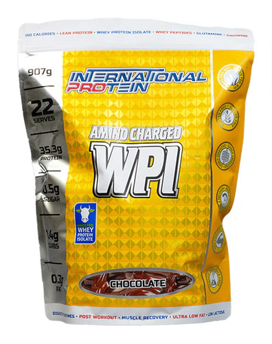 International Protein Amino Charged WPI 907g (Chocolate)
