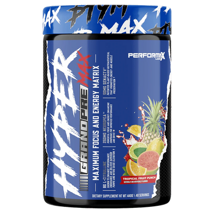 HYPER MAX Pre-workout (Tropical Fruit Punch)