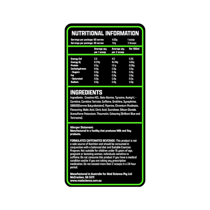 Mad-Cuts 60servings (Froot Tingler)