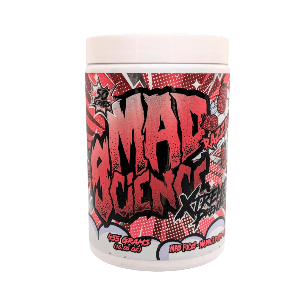 MAD-SCIENCE Pre- workout (RAZZBERRY)