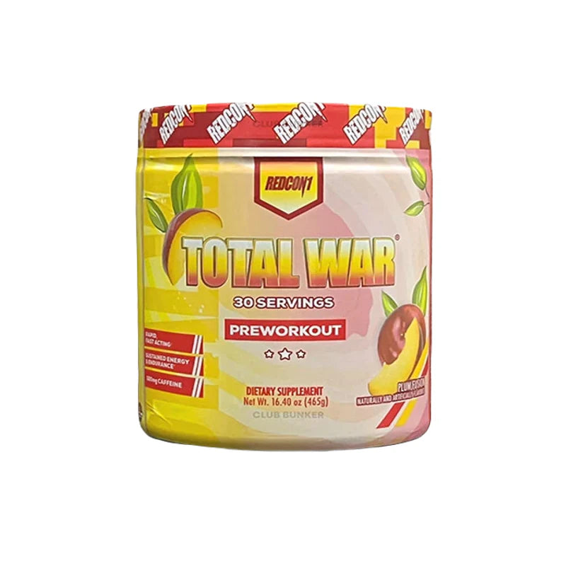 Total war (pre-workout 30 servings) Plum Fusion