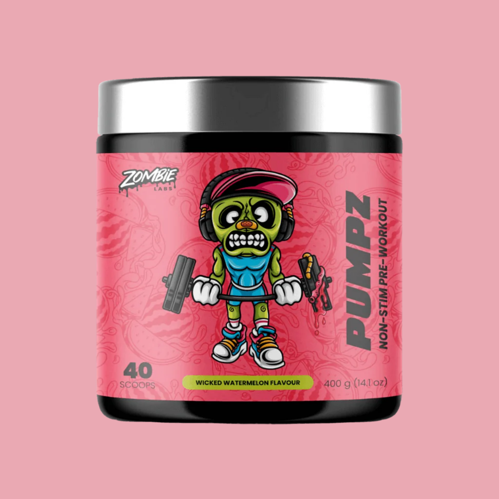 Zombie Pumpz non-stim pre-workout 40s (Wicked watermelon)