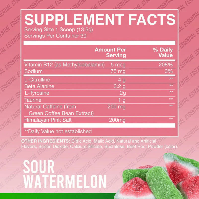 C BUM Pre-workout 30s(Sour Watermelon)