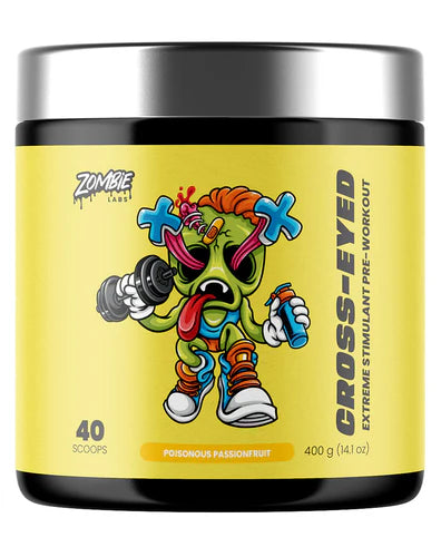 Cross-eyed (pre-workout 40 servings) Poisonous Passionfruit