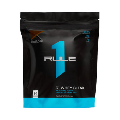 Rule1 whey blend 10Lb(choc fudge)