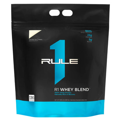 Rule1 whey blend 10Lb(vanilla ice cream)