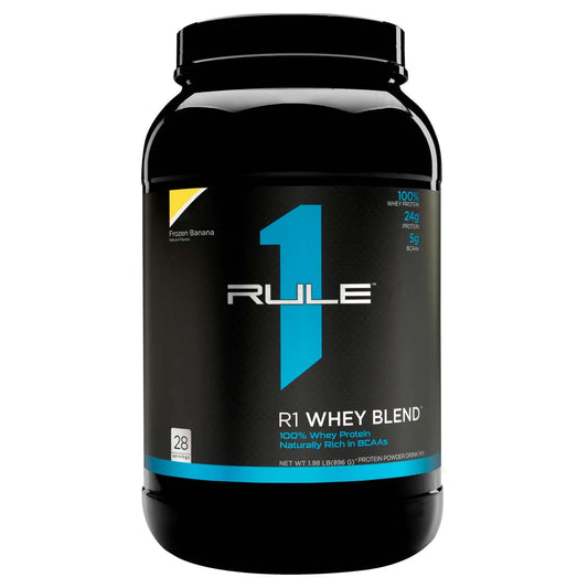 Rule1 whey blend 2LB (frozen banana)