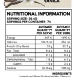 Rapid whey iso 5Lb vanilla