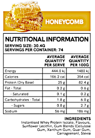 Rapid whey iso 5Lb honeycomb