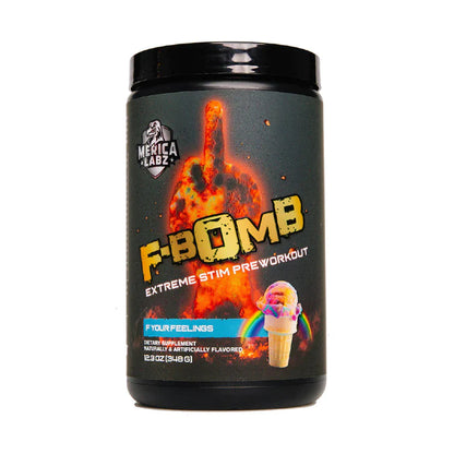 Merica Labz F-Bomb (pre-workout 20 servings) F Your Feelings