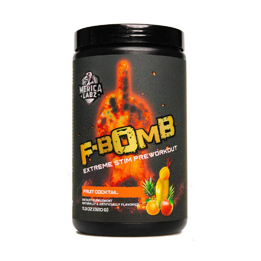 Merica Labz F-Bomb (pre-workout 20 servings) Fruit Cocktail