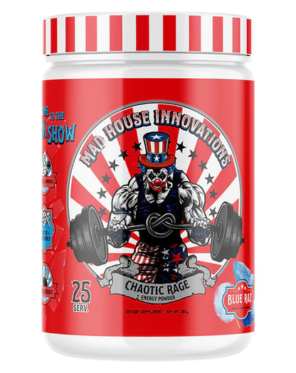 MADHOUSE pre-workout 25s(blue razz)