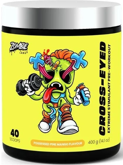 Cross-eyed (pre-workout 40 servings) Crazy Cotton Candy