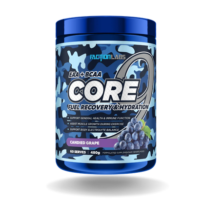 CORE 9 480g Candied Grape (BCAA and EAA) 60 servings