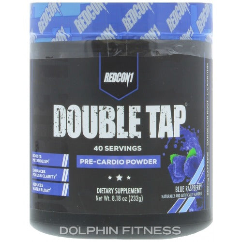 Redcon Double tap (pre-cardio 40 servings) Blue Raspberry