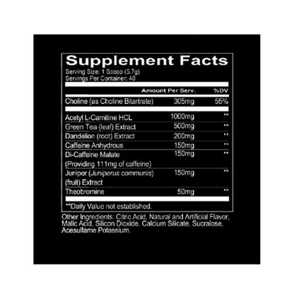 Redcon Double tap (Pre-cardio 40 servings) Strawberry Mango