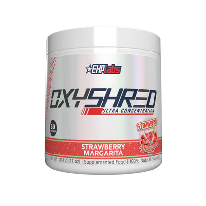 OXYSHRED Thermogenic (fat burner 300 g I 60 Servings) Strawberry Marg