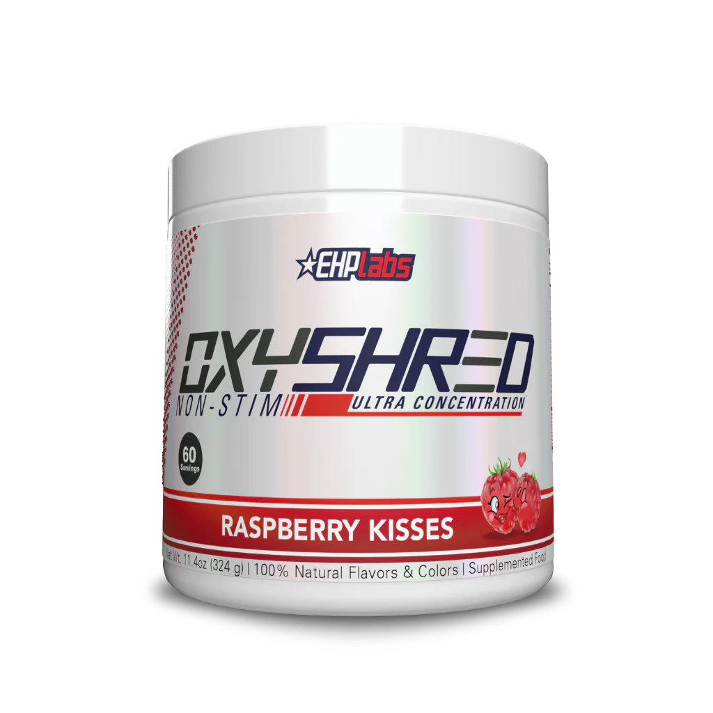 OXYSHRED Thermogenic (Non-stim fat burners 300 g I 60 Servings) Raspberry Kisses