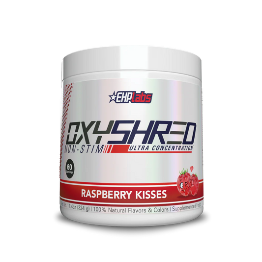 OXYSHRED Thermogenic (Non-stim fat burners 300 g I 60 Servings) Raspberry Kisses