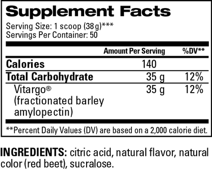 VITARGO 50 SERVE 41B (1.8KG) PLAIN