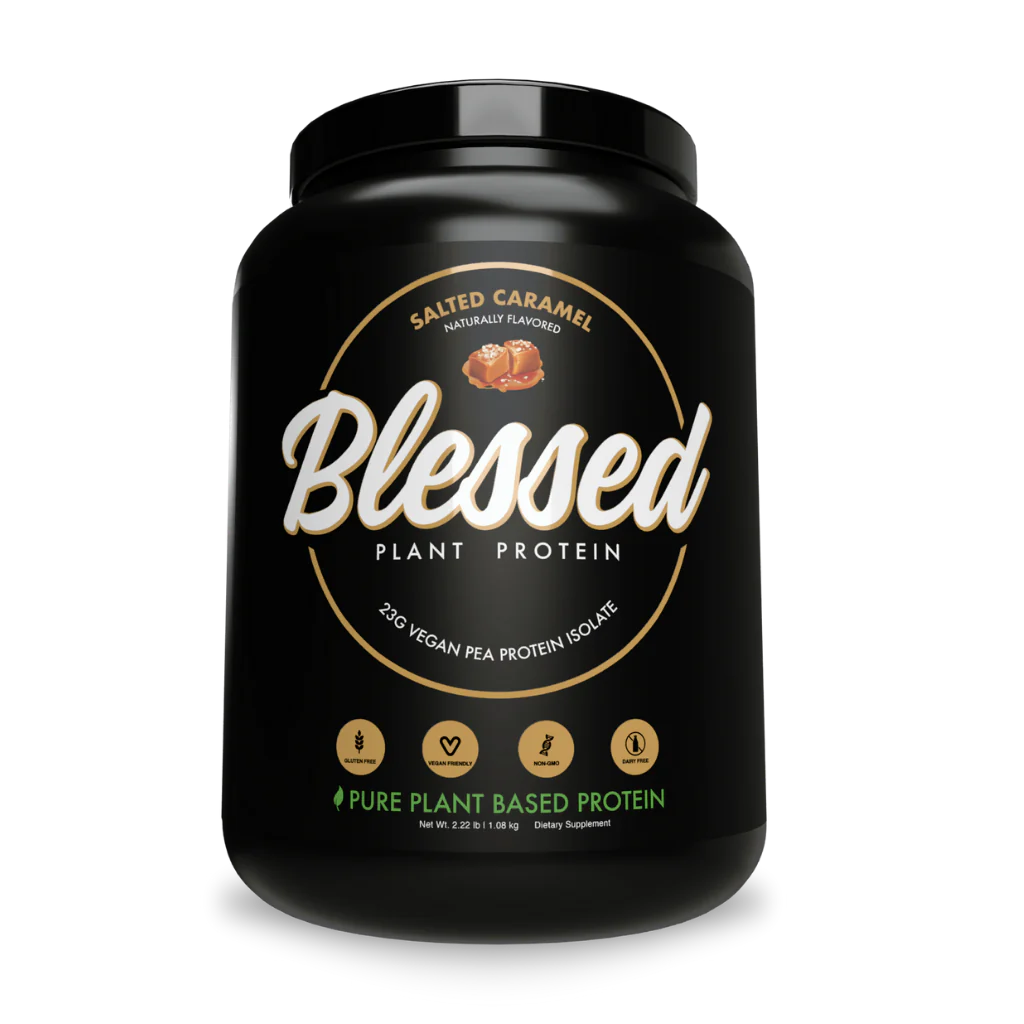 Blessed Plant Protein (1 Lb. I 15 Serves) Salted Caramel