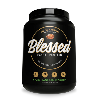 Blessed Plant Protein (1 Lb. I 15 Serves) Salted Caramel