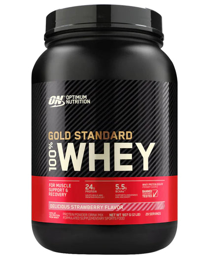 ON WHEY GOLD (STRAWBERRY) 907G